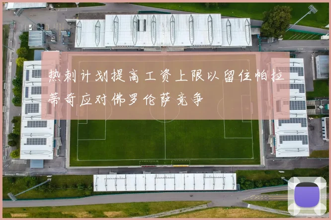 热刺计划提高工资上限以留住帕拉蒂奇应对佛罗伦萨竞争